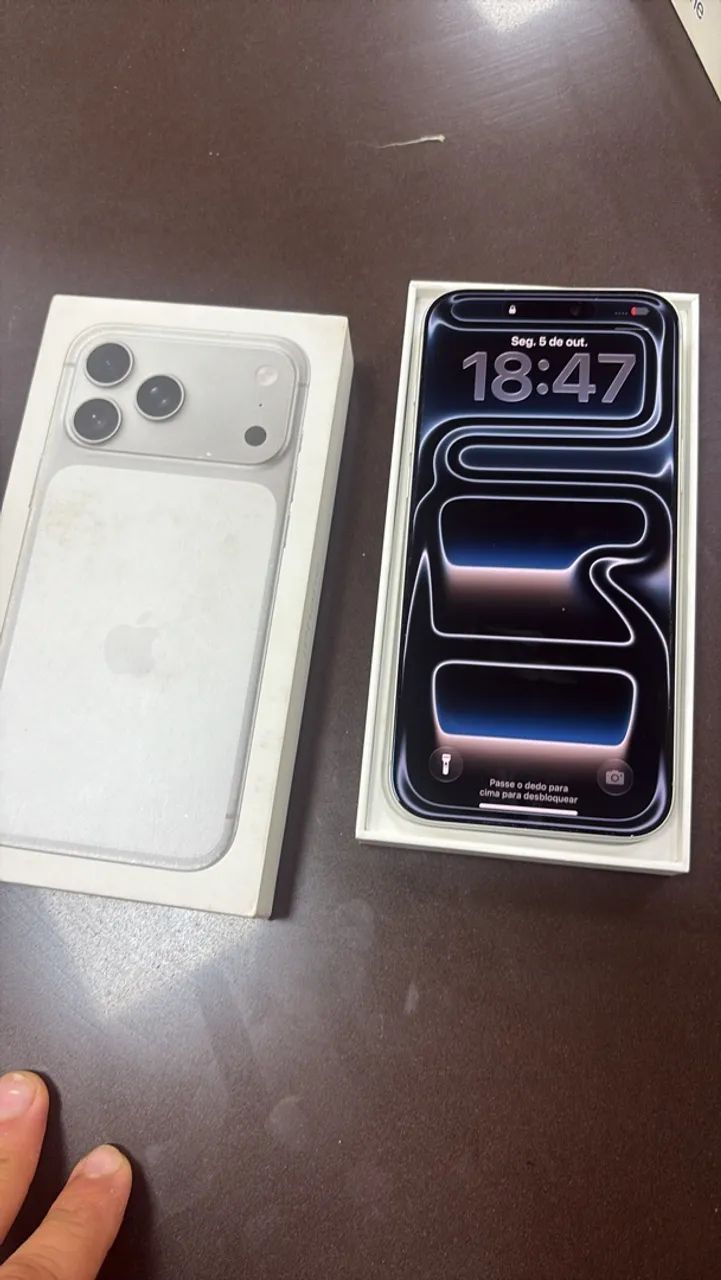 iPhone 17 pro max 100% com caixa  - Foto 2