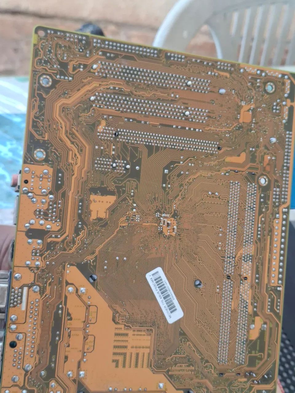 Placa-mãe ASUS, memória Ram<br>DDR2,  processador com cooler<br>DDR2,  processador com cooler - Foto 4