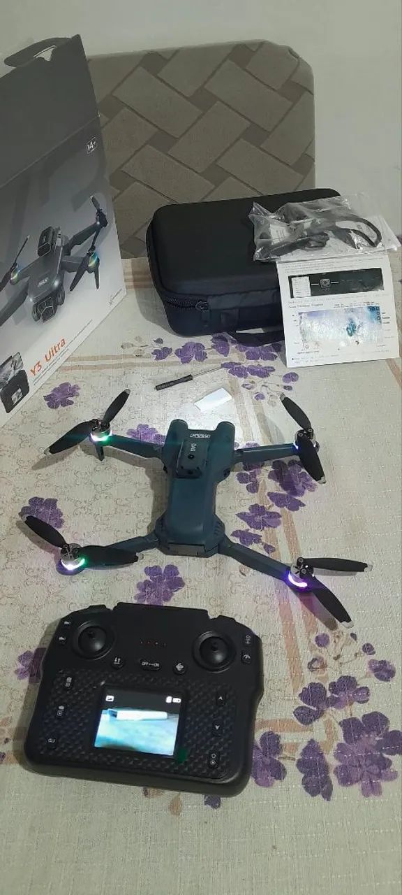 Drone Com Câmera Led RGB Felomenal - Foto 2