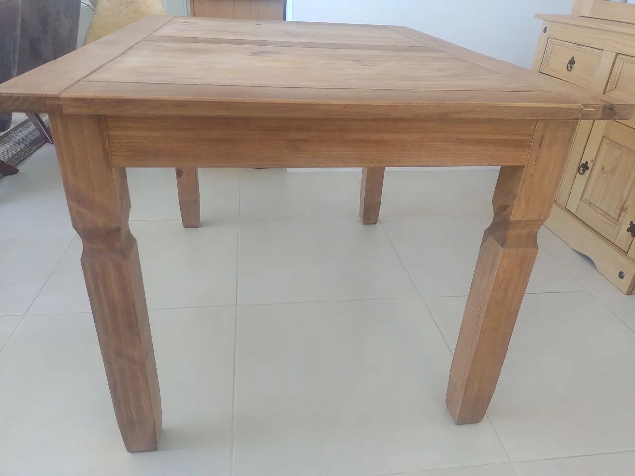 Mesa madeira maciça rústica 65060623792771123