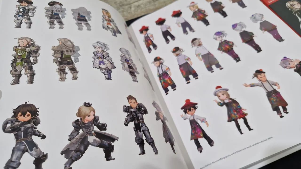Bravely Default 2 nintendo switch com artbook - Foto 3