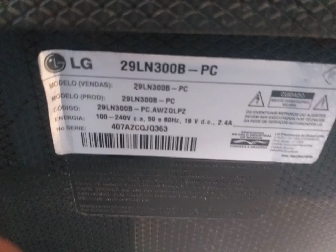 Tv lg 29 pol - Foto 2