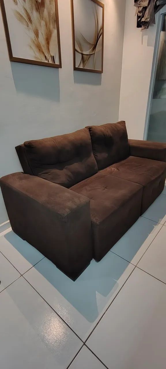 Sofá retrátil 2 lugares - Foto 4