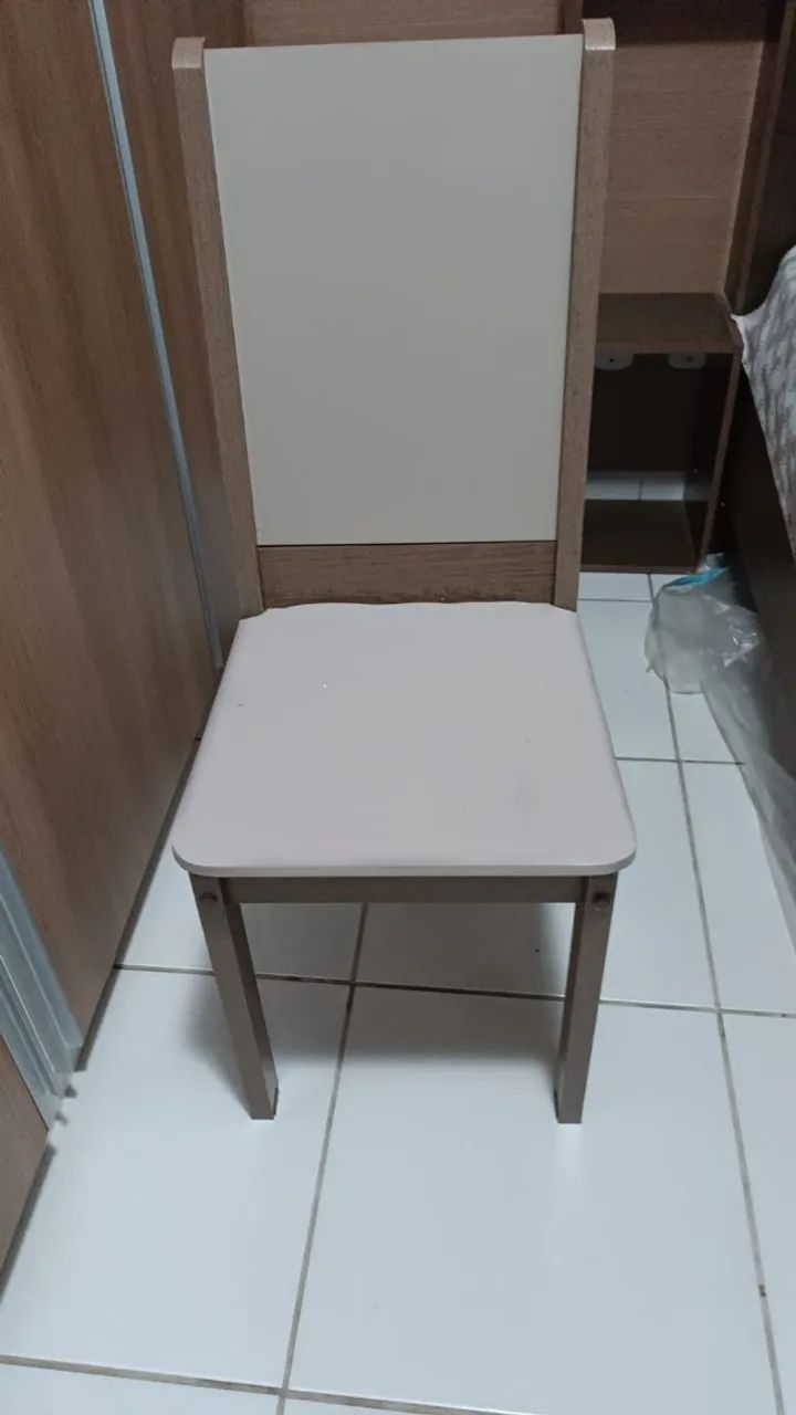 mesa de mdf retangular com 6 cadeiras - Foto 4