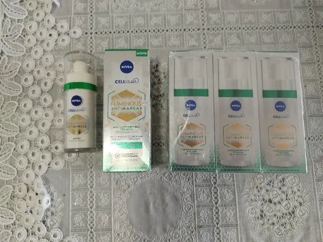 Lote com 5 Séruns Nivea Cellular Luminous630 Antimarcas