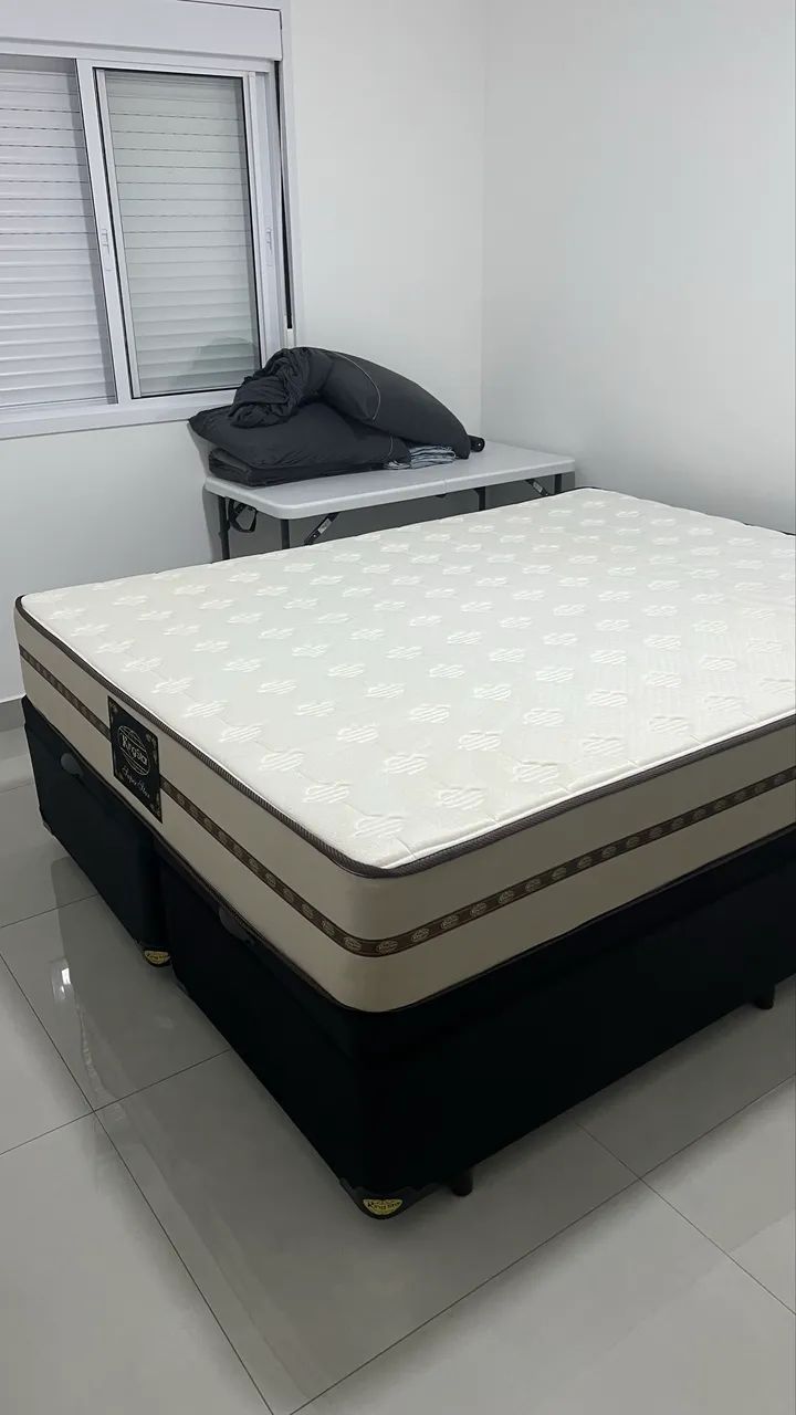 Colchao king star super star Queen + cama baú - Foto 4
