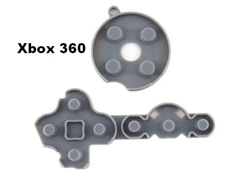 Kit reparo Borrachas Condutivas controle Xbox 360 Microsoft