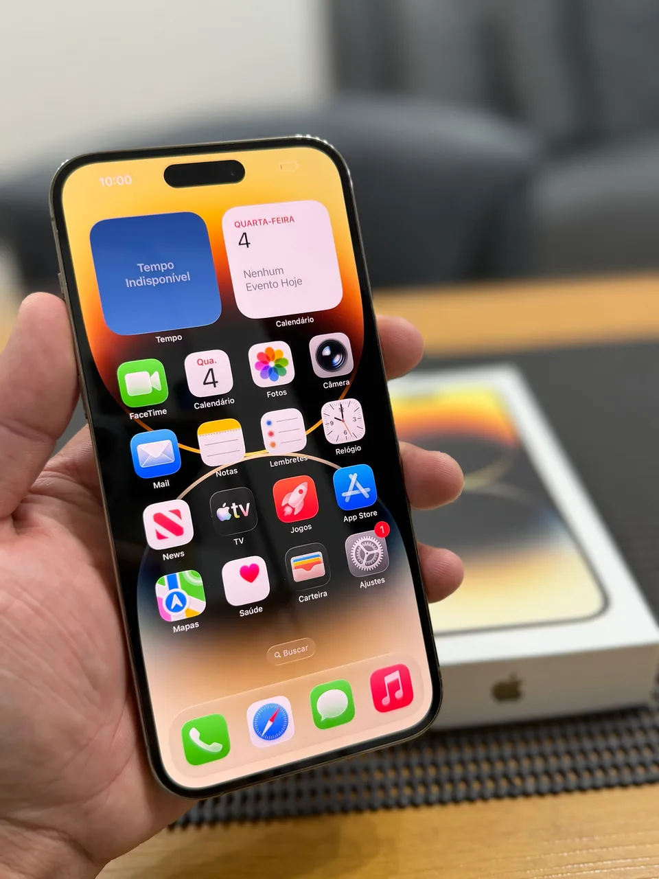 iPhone 14 Pro Max 128GB - Lindo demais, todo original - Até 18x