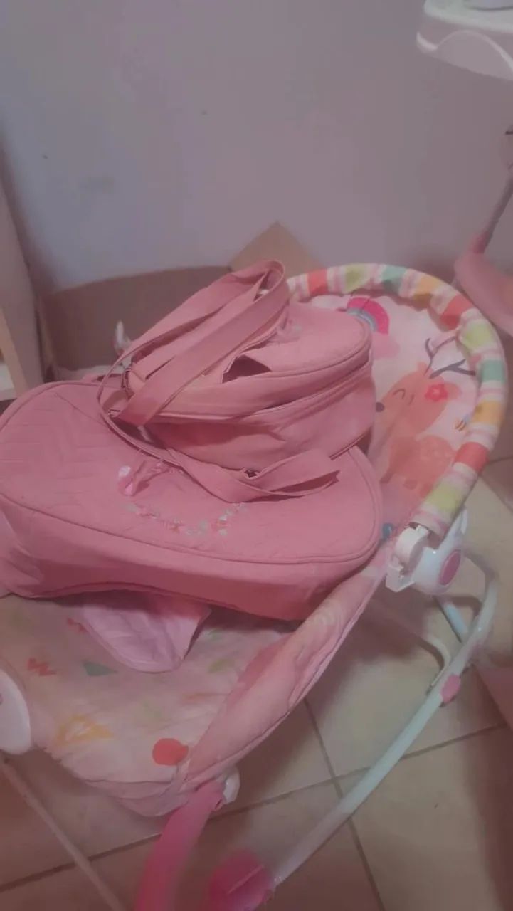 Bolsa e cadeirinha