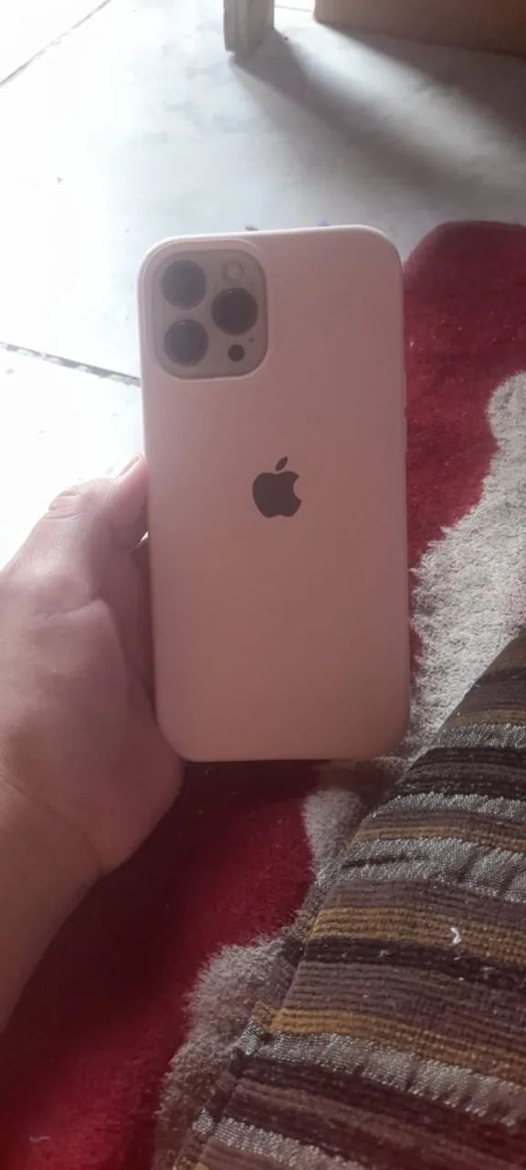 Celular 12 pro Max cor dourado - Foto 3