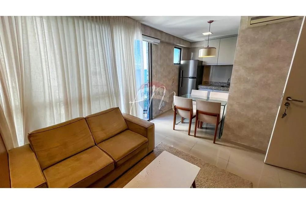 Flat mobiliado para locação na Av. Boa Viagem | Edifício Ivani Silvestre - Foto 3