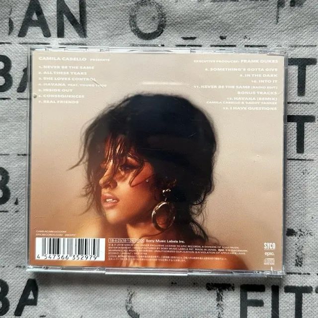 CD Camila Cabello - Camila Usado Importado Debut Havana Self 2018 - Foto 3