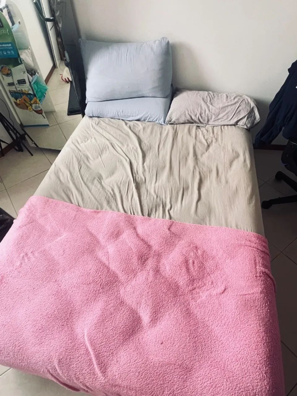 Cama casal viúva