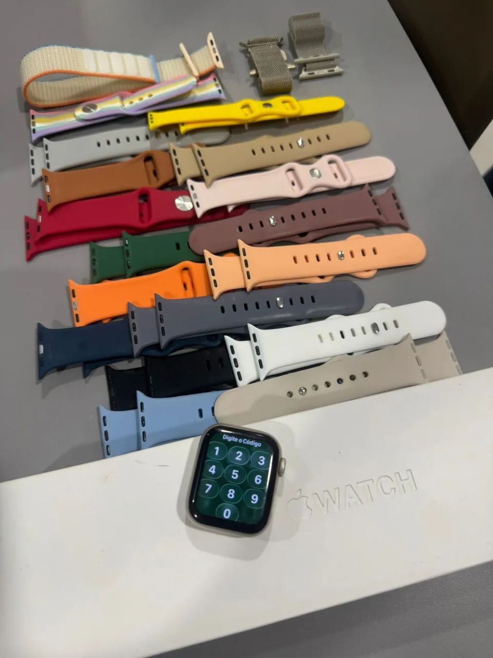 Apple Watch série 7 estado de novo