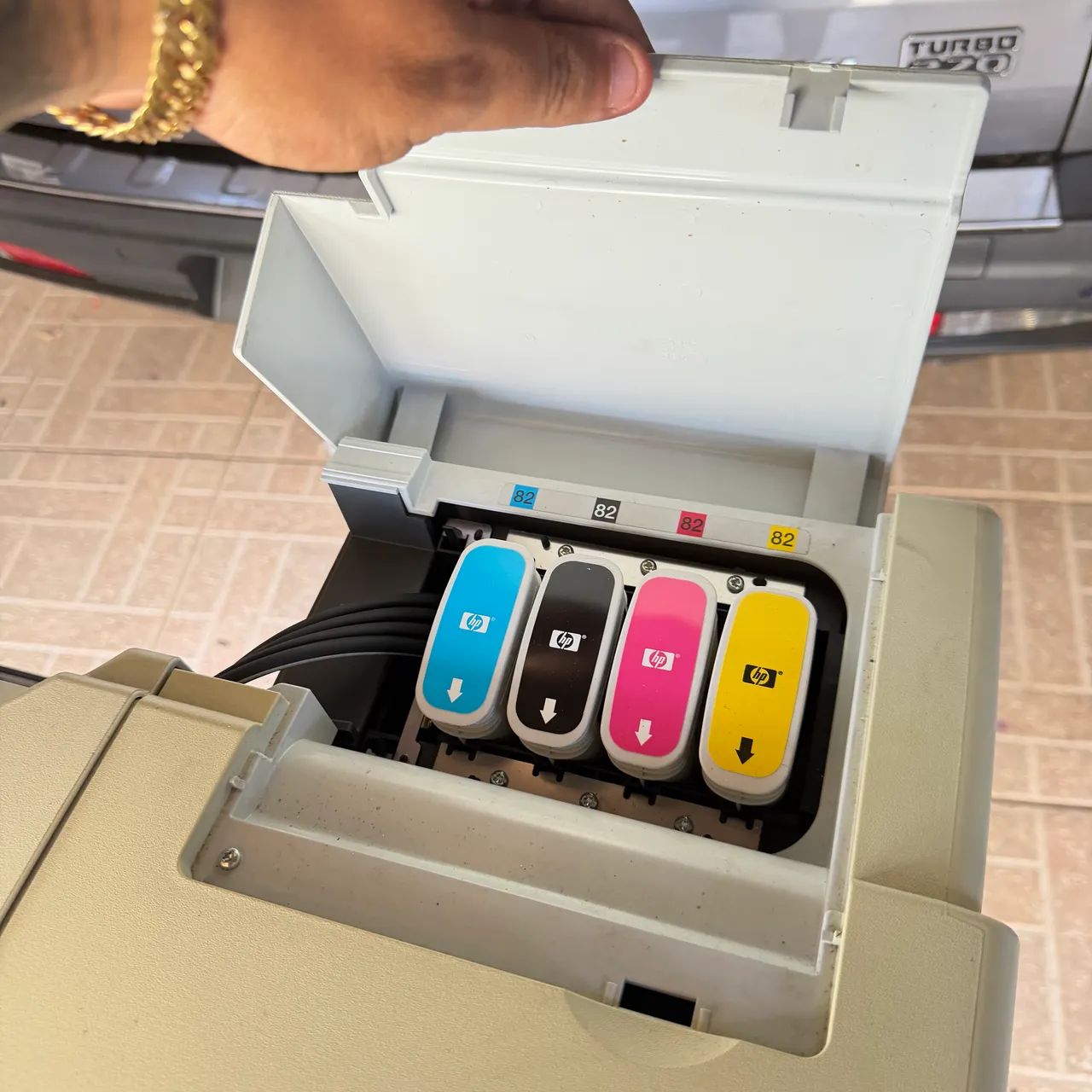 Impressora HP Designjet 510 - Foto 4