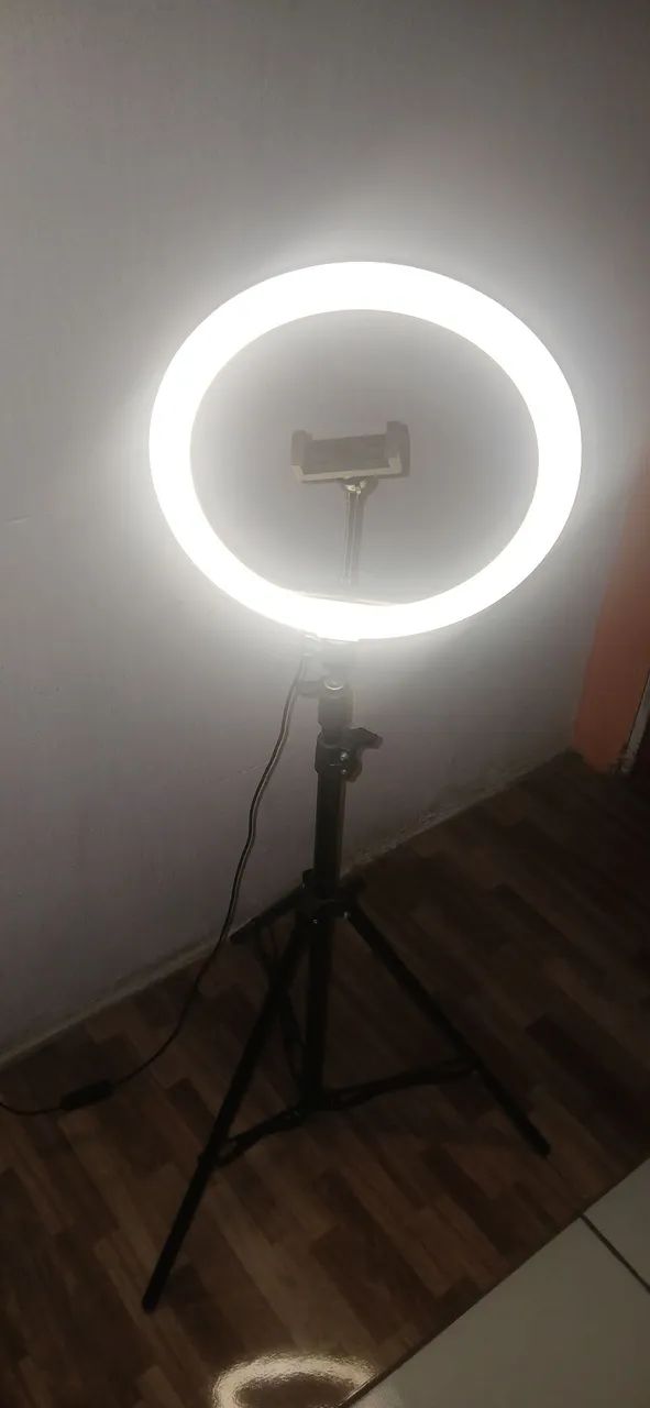 ring light - tripé 