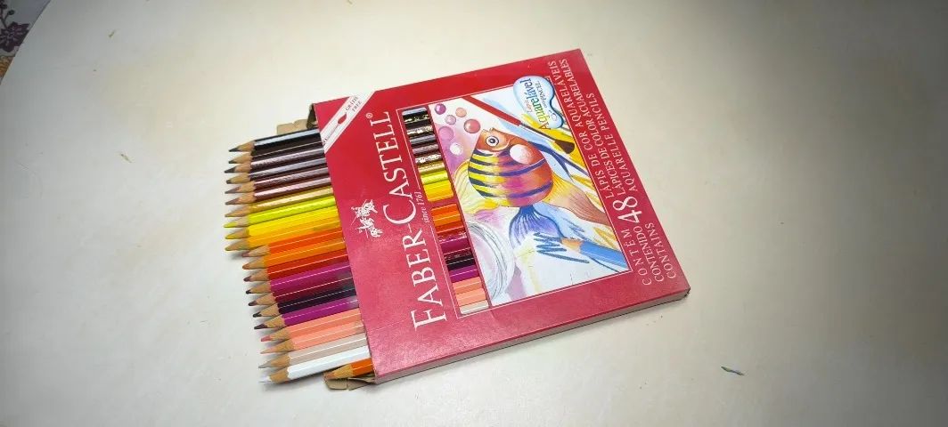 Lápis De Cor Aquarelável Eco Lápis 48 Cores