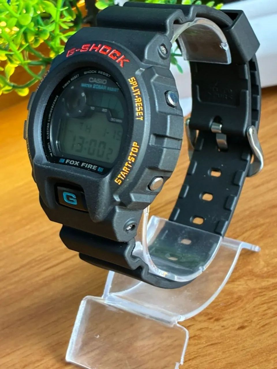 Relogio Casio G-shock Dw 6900 Fox Fire (Raro) - Acessórios