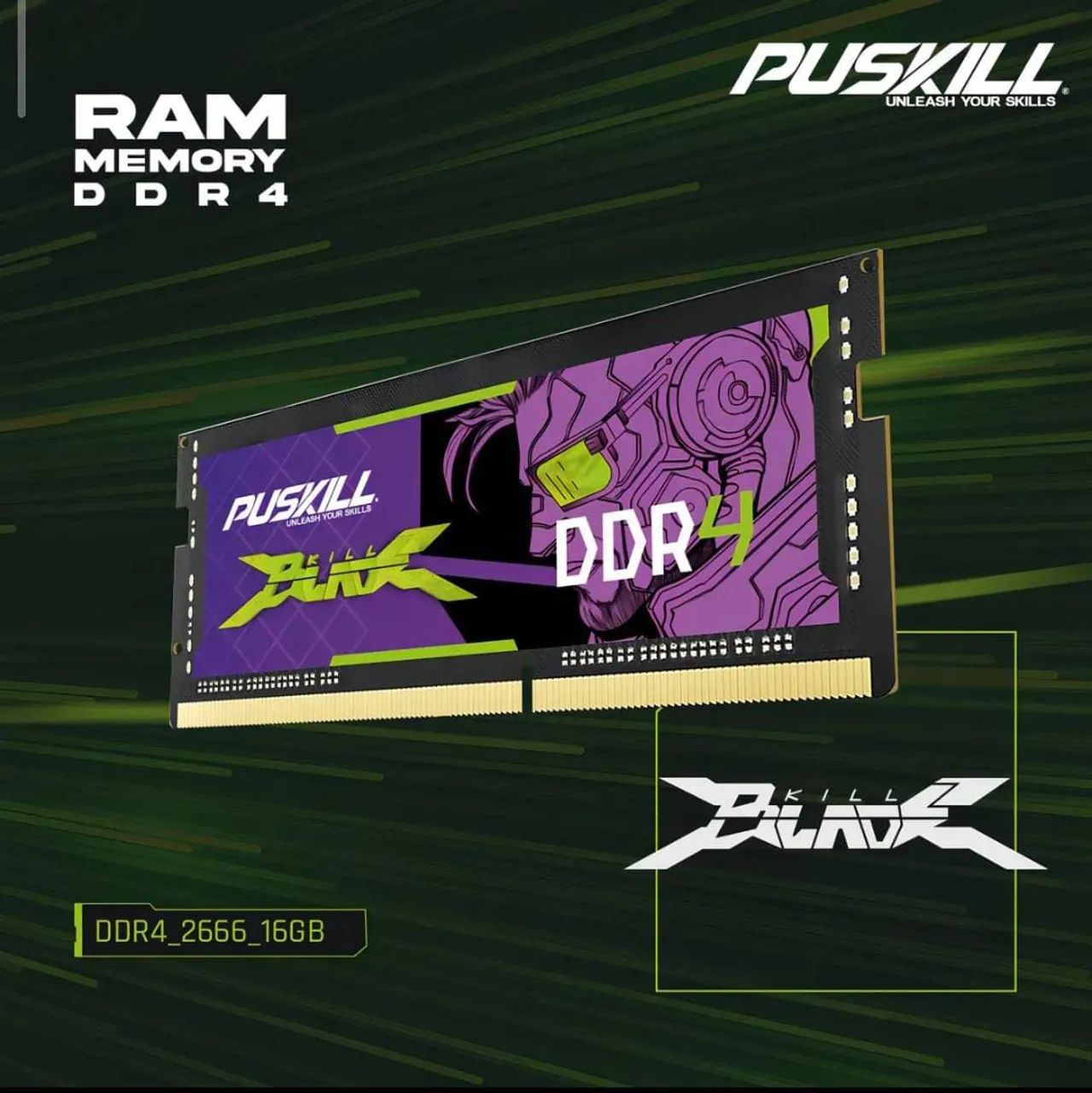 memória ram puskill 16gb ddr4 notebook - Foto 5