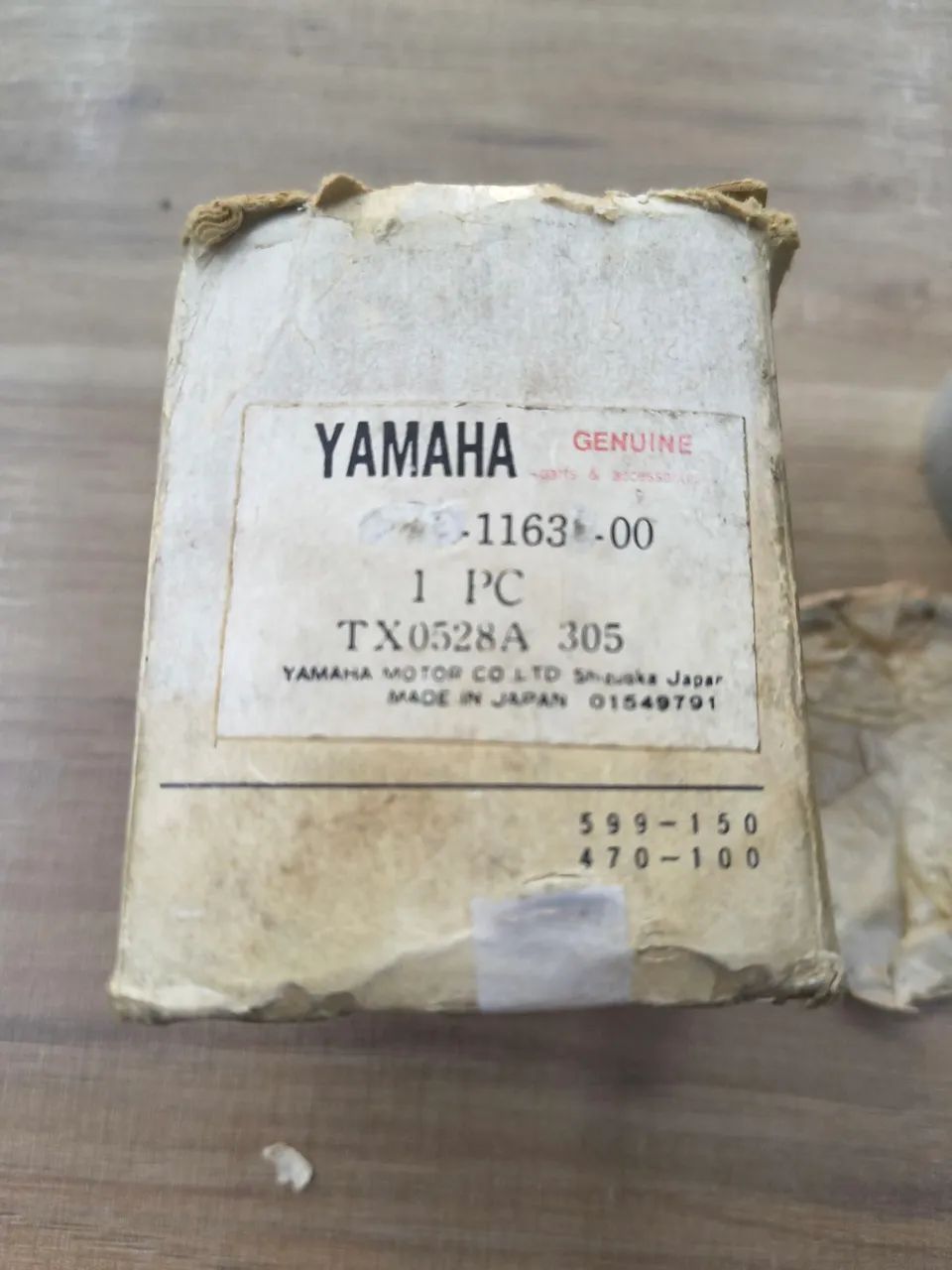 Pistão original Yamaha antigo  - Foto 2