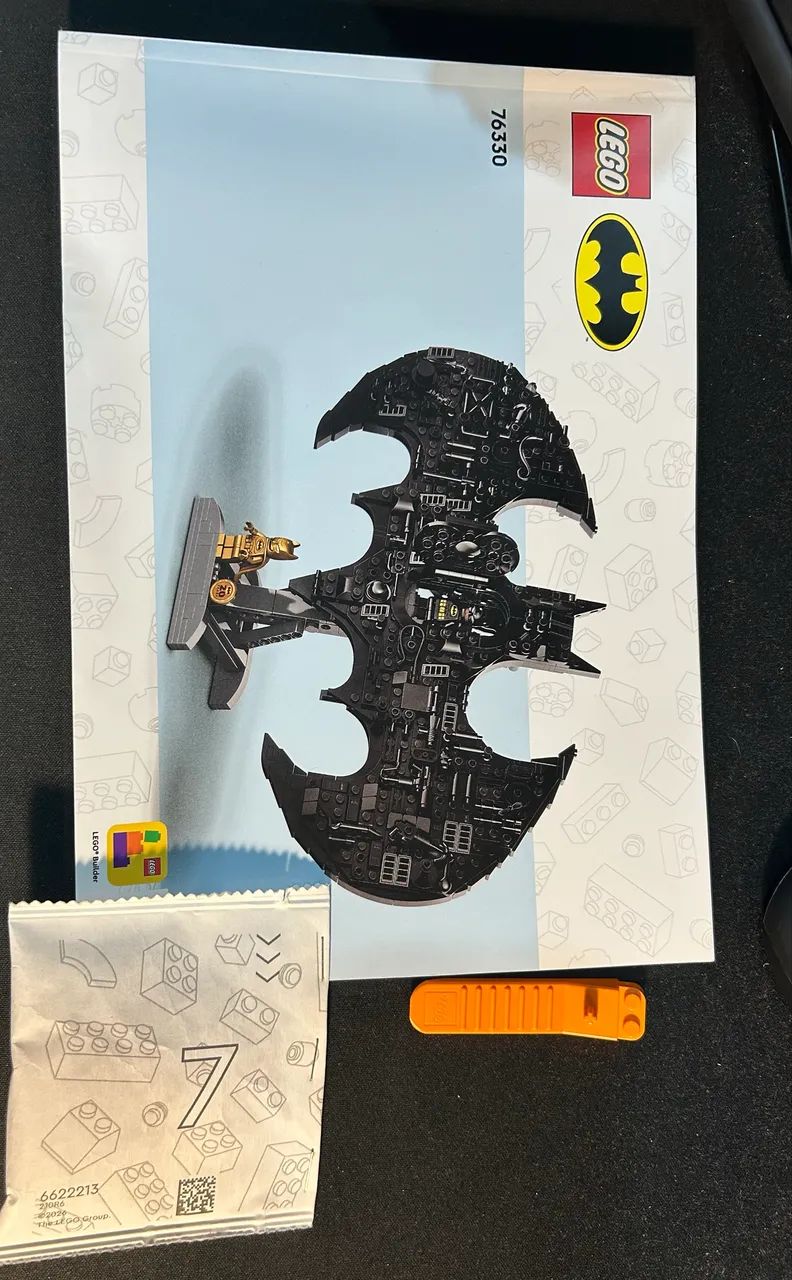 Lego Logotipo Batman 20th Anniversary com Batman Dourado - Foto 4