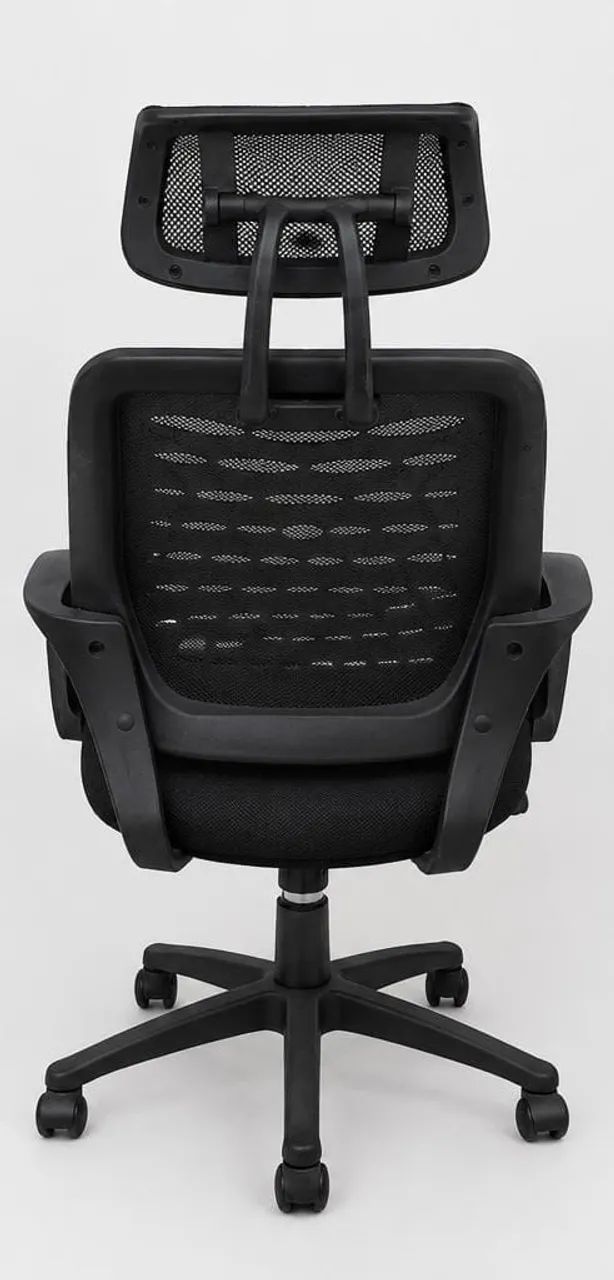 Cadeira de Escritório Ergonômica com Apoio de Cabeça e Mesh - Foto 2
