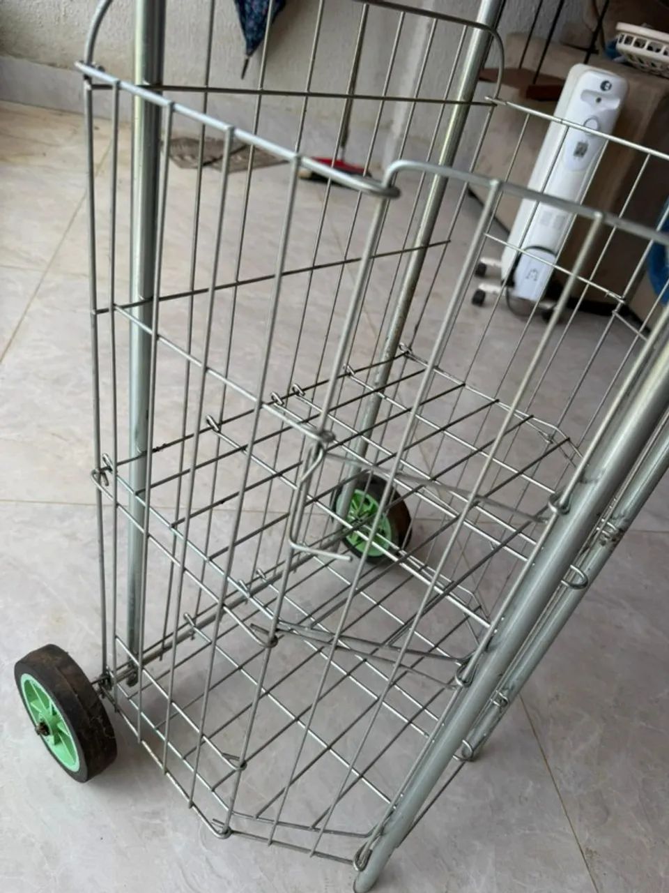 Carrinho de compras feira de Metal - Foto 2