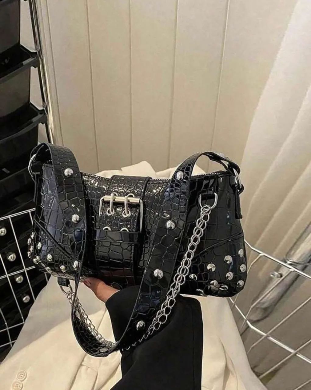 bolsa preta feminina 