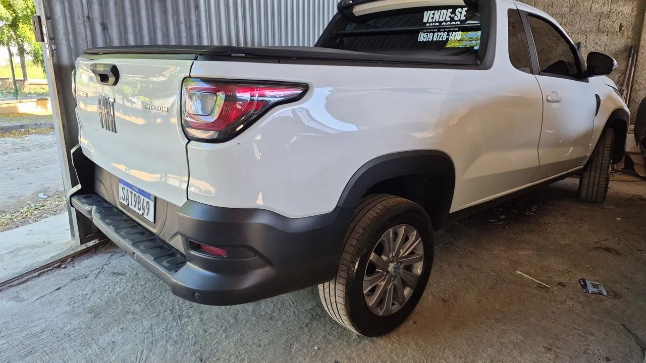 Fiat Strada Freedom 1.3 Flex 8V CS Plus 2023 - Foto 5