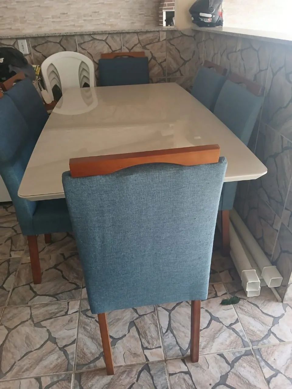 Mesa de jantar com 6 cadeiras  - Foto 4