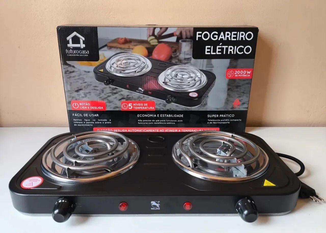 Fogareiro elétrico 