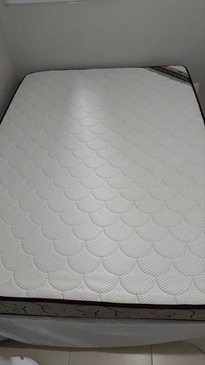 Cama Box Casal + Colchão Ortobom - Foto 5