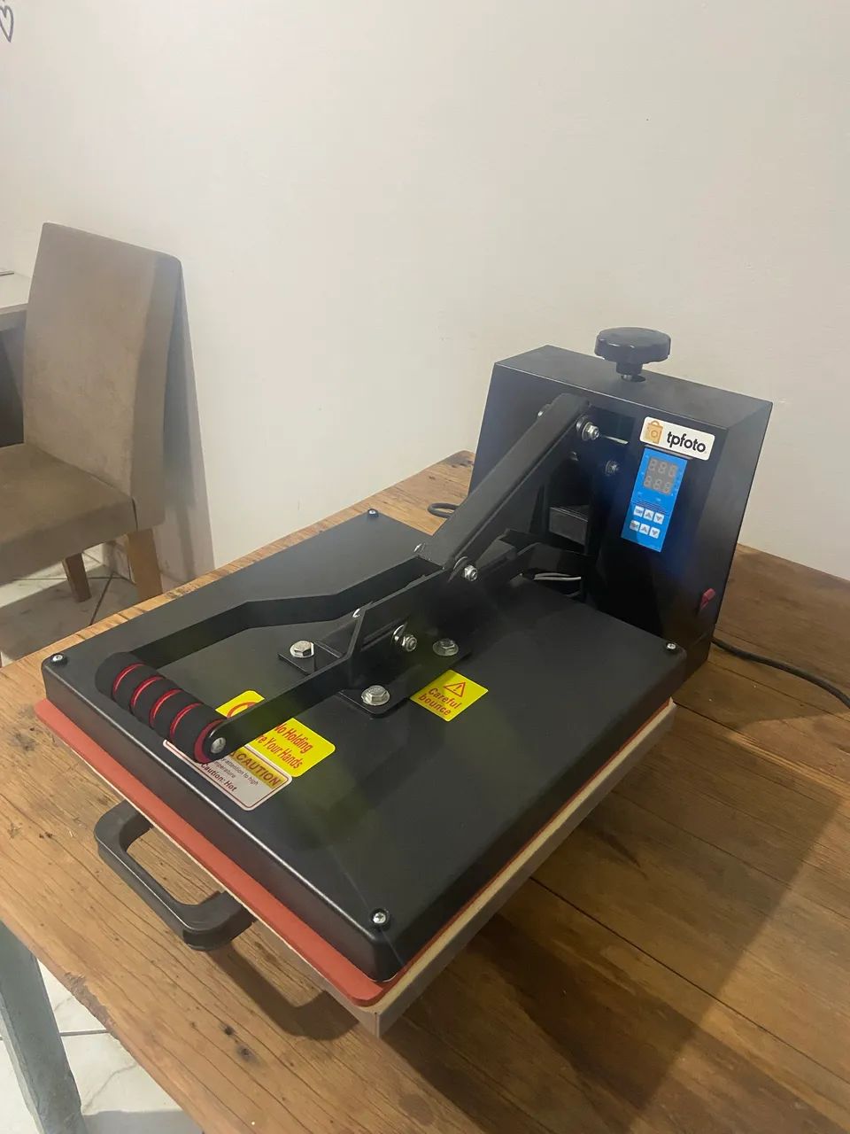 Prensa térmica 38x38 cm - Foto 4