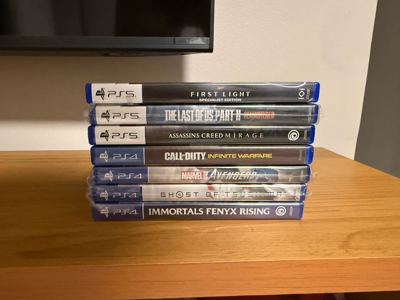 Jogos ps4 e ps5
