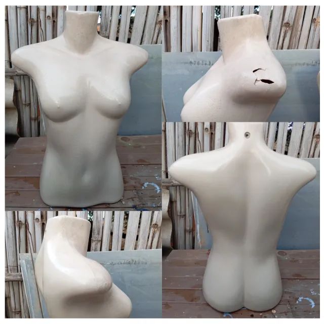 Lote com 7 manequins de busto feminino - Foto 3
