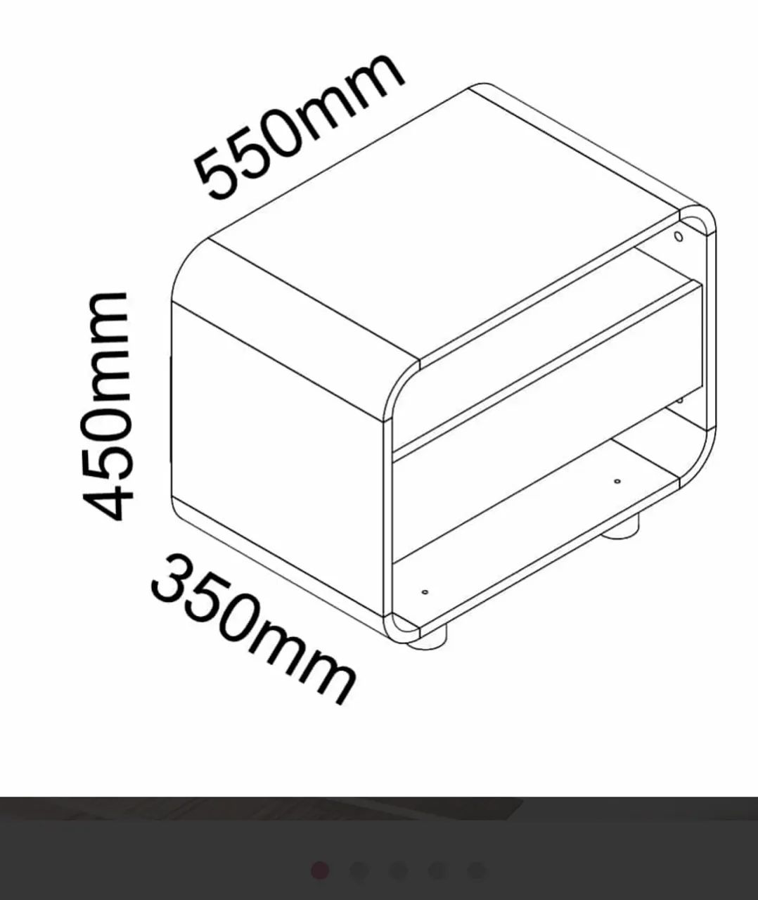 Vendo 2 mesa de centro criado mudo  - Foto 2