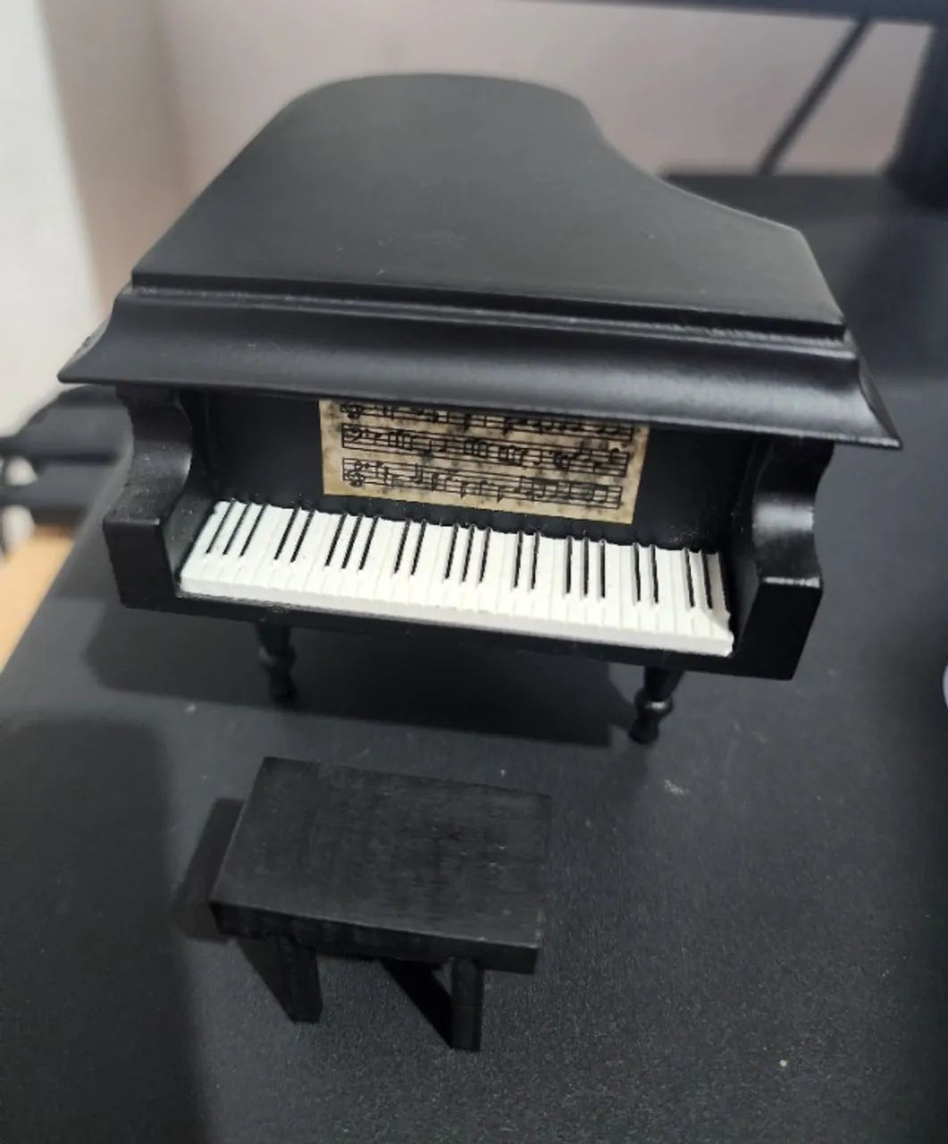 Miniatura Instrumento Musical - Piano de cauda - Foto 3