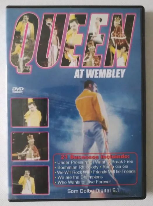 DVD - Queen - Live At Wembley - 1986
