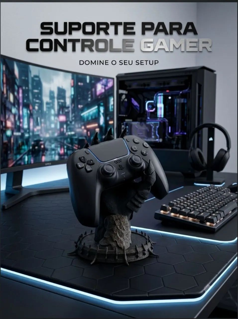 Suporte game para controle.