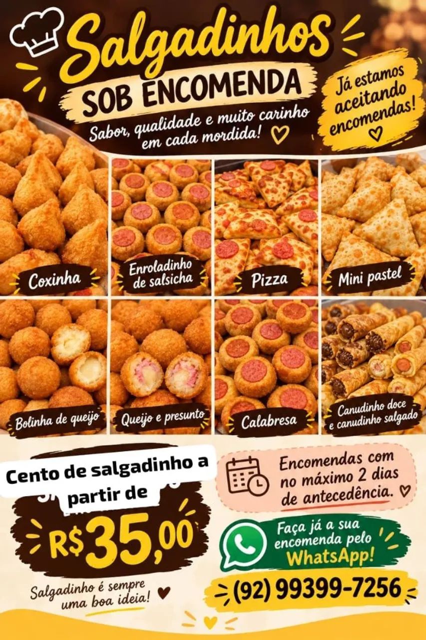 Salgadinhos  - Foto 2