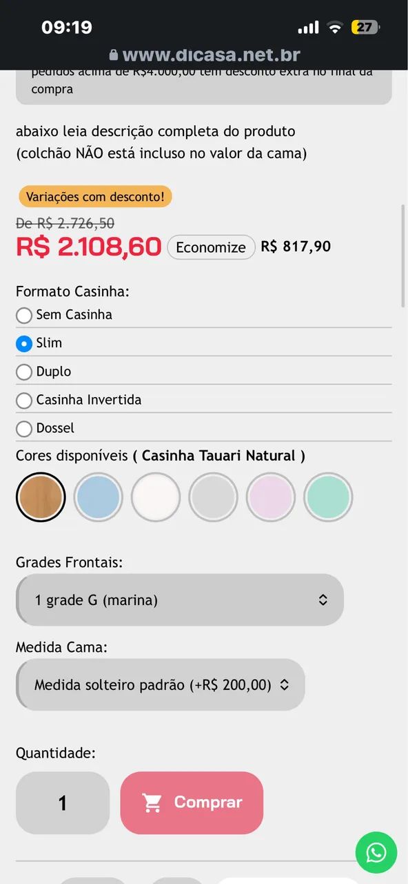 Bicama menina casinha infantil  - Foto 5