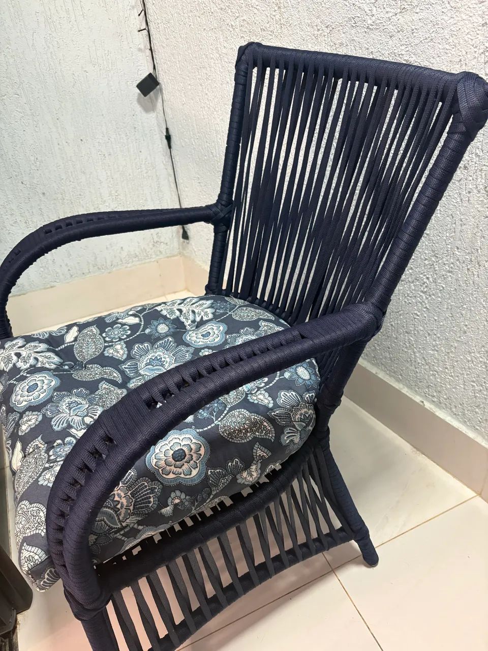 Cadeiras corda náutica  - Foto 4