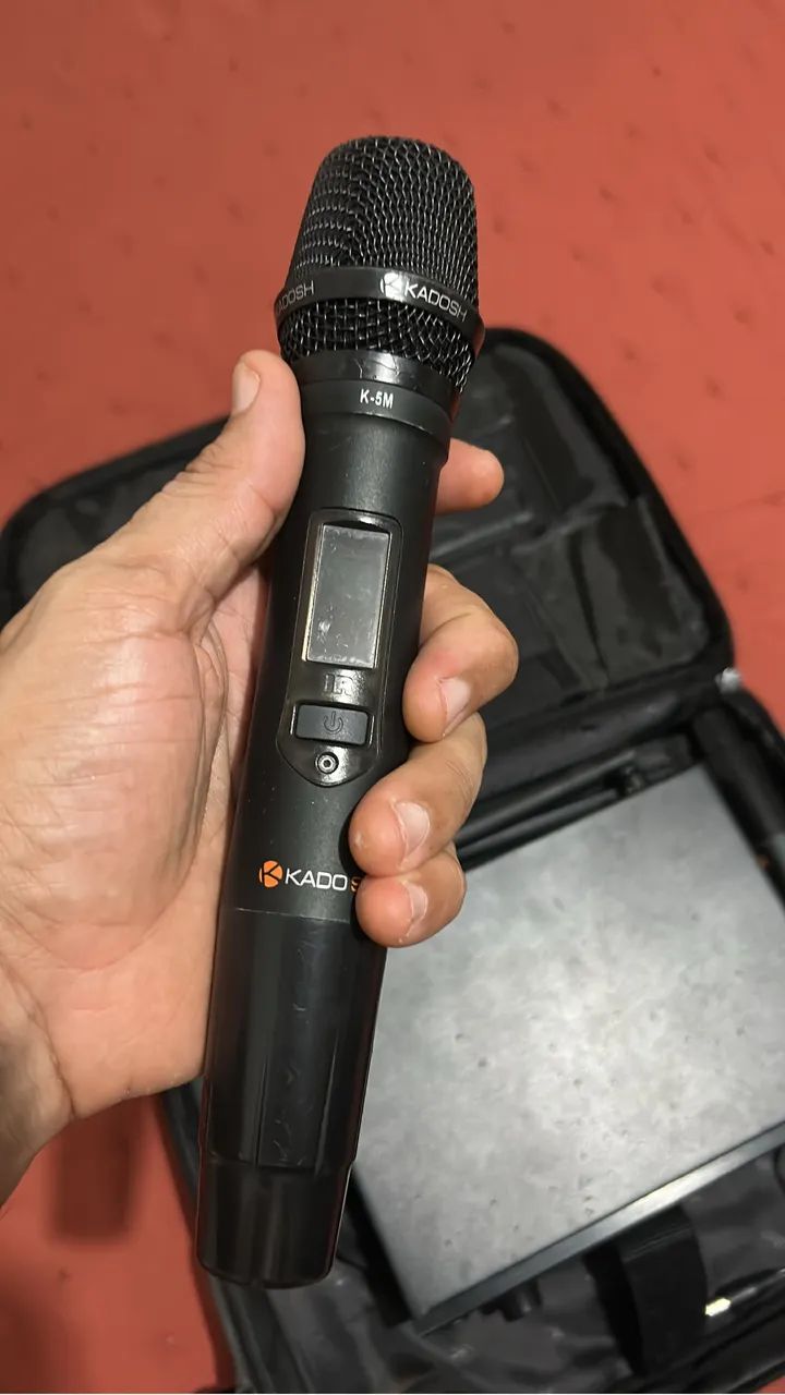 Microfone Sem Fio Duplo Kadosh - Foto 2