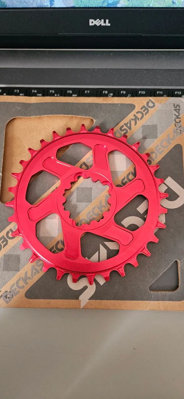 Coroa 32 Deckas padrão Sram Nova - Foto 3