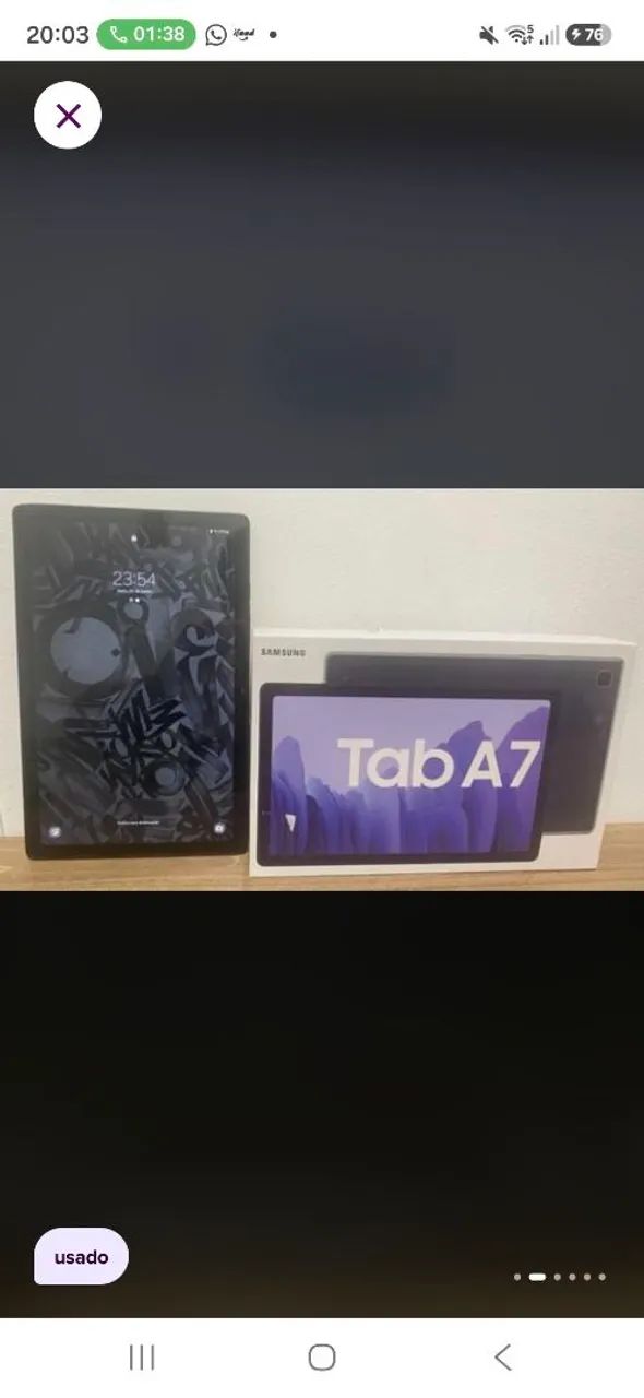 Tablet Samsung a7 