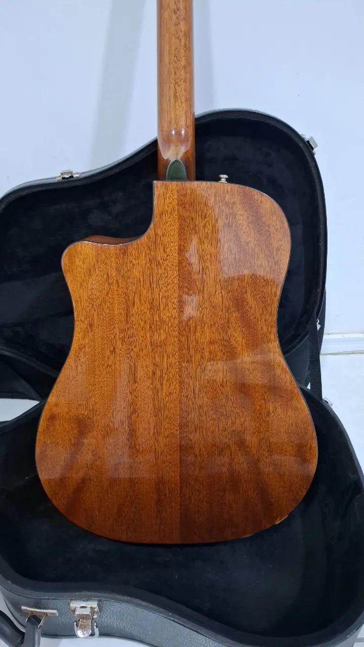 Violão Acústico Fender Classic Design Cd-60ce com case! - Foto 3