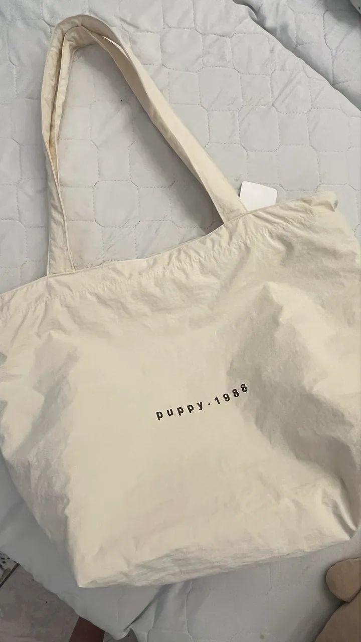 Bolsa Tote Bag Off White NOVA