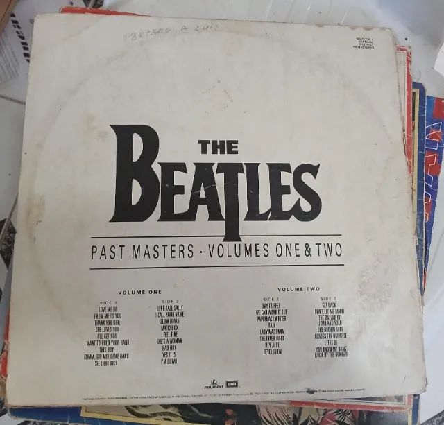 LP The Beatles Past Masters - Vol I & II