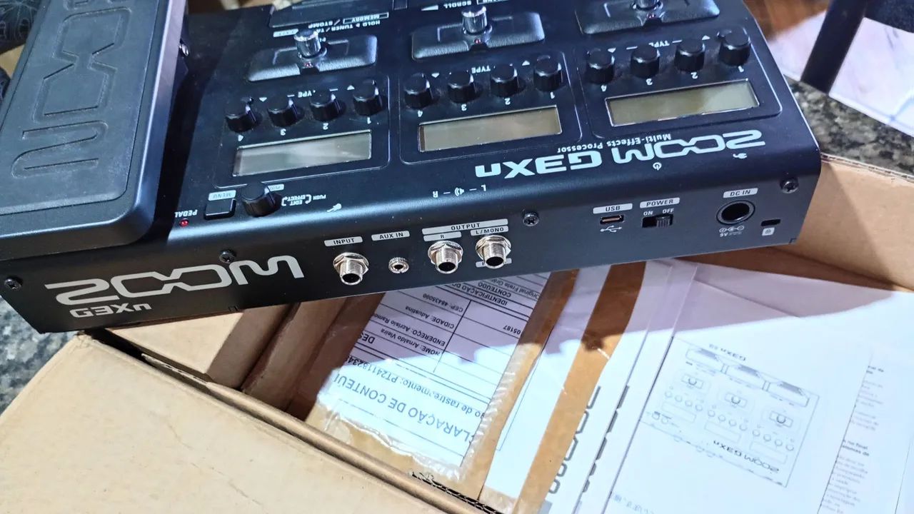 Pedaleira Zoom G3Xn - Instrumentos musicais - Adustina 1535403773