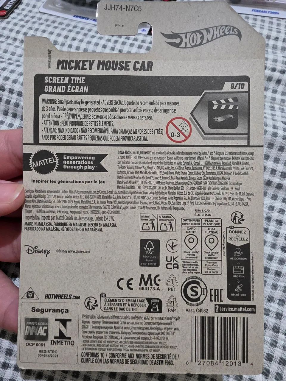 Mickey Mouse Car HotWheels - Foto 2